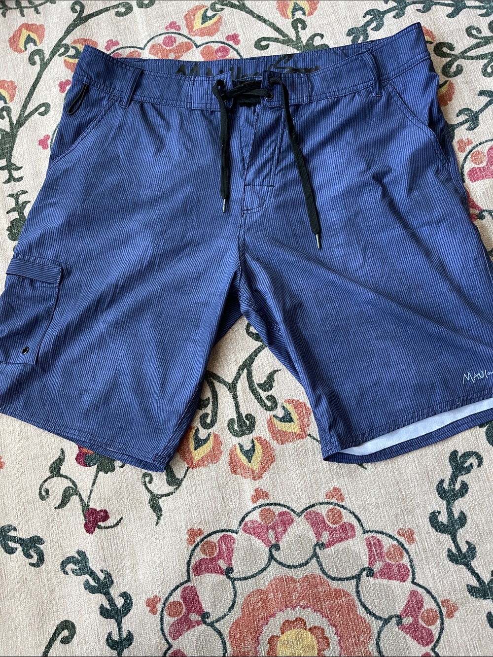 Maui and Sons Blue Men’s Swim Trunks